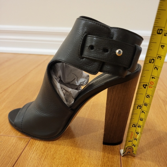 Vince Addie peep toe booties in black - Picture 5 of 5